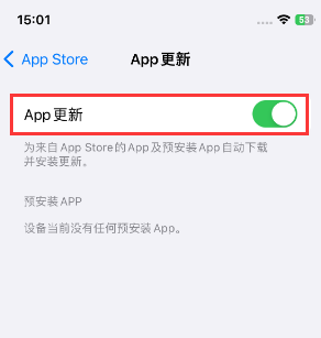 兴业苹果15维修中心如何让iPhone15APP自动更新